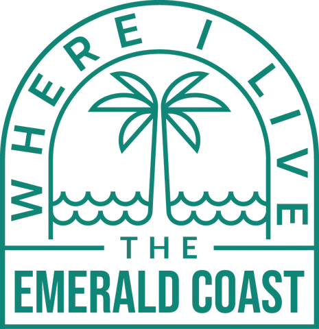 Where I Live: The Emerald Coast Logo