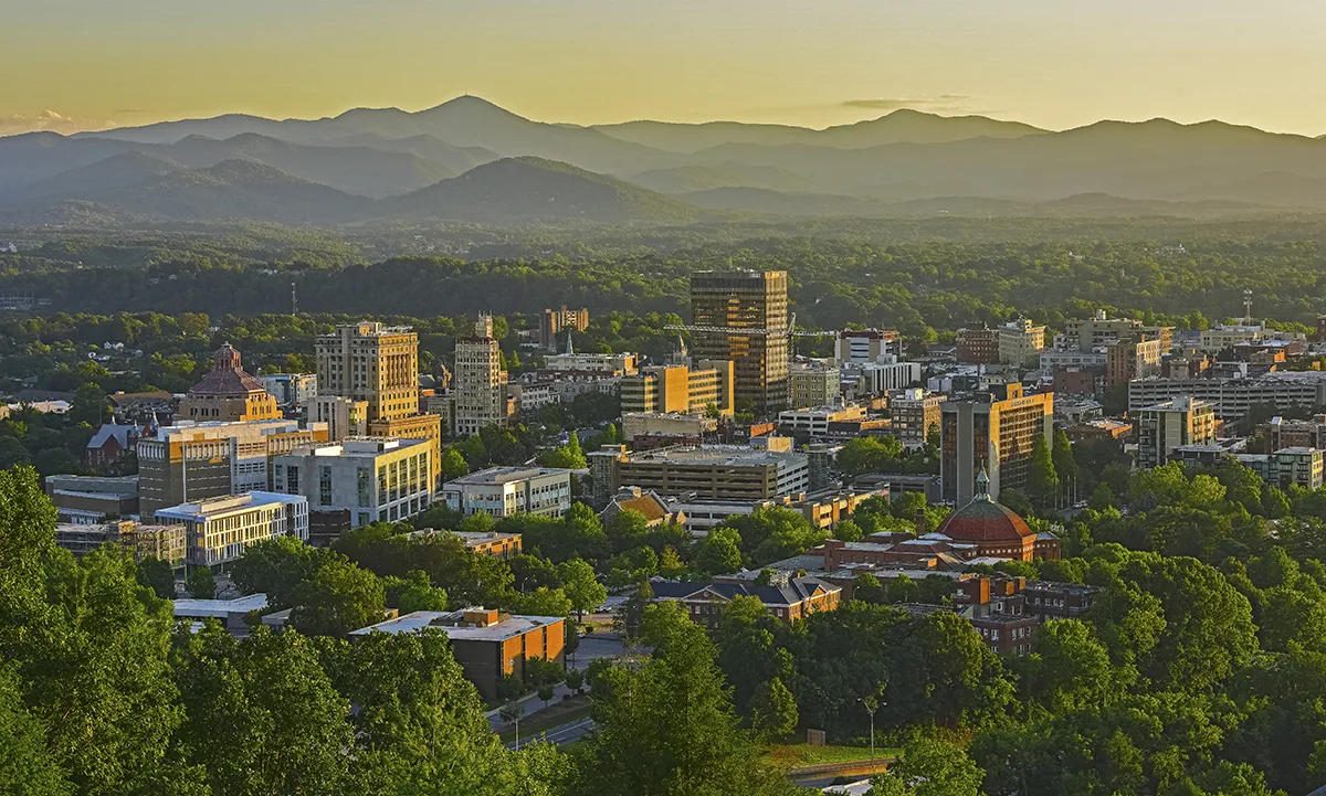 ASHEVILLE MORNING LIGHT