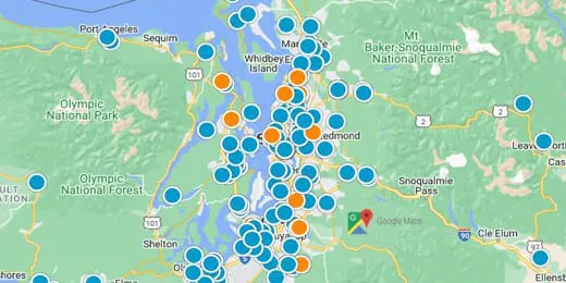 Seattle Real Estate Map Search