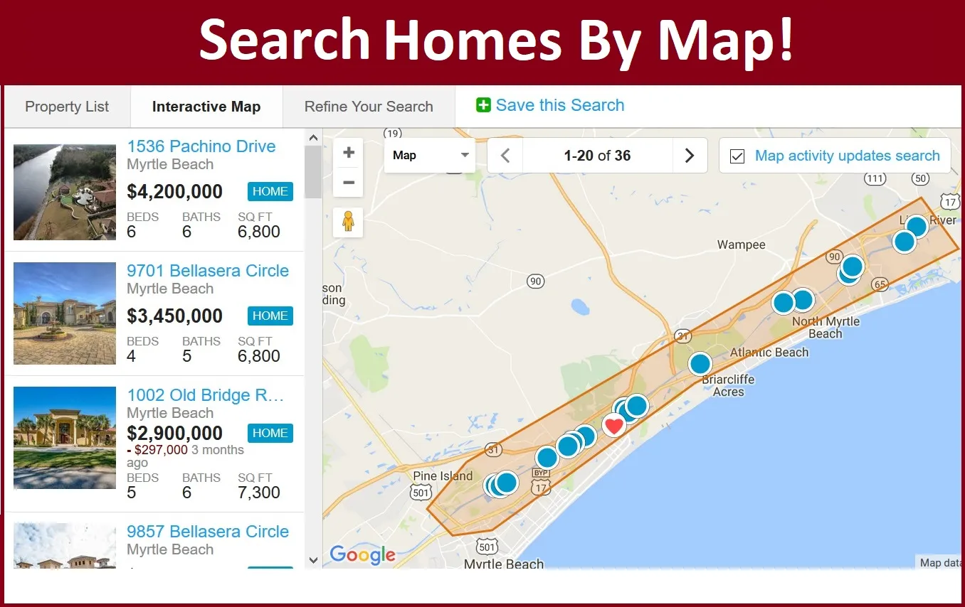 View Homes For Sale On An Interactive Map