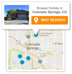 Colorado Springs Real Estate Map Search