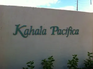 Kahala Pacifica Sign