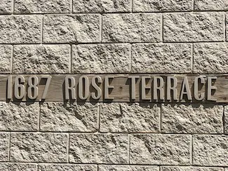 Rose Terrace Sign