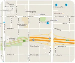 East Evergreen Interactive Map Search