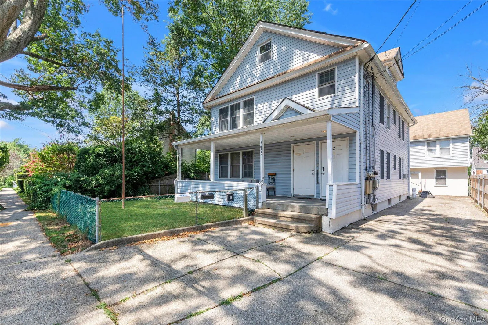 Exterior of 343 Roslyn Avenue, Carle Place, NY 11514