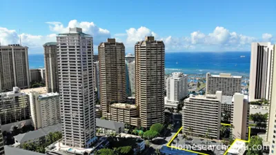 Tradewinds Hotel Inc Aerial View