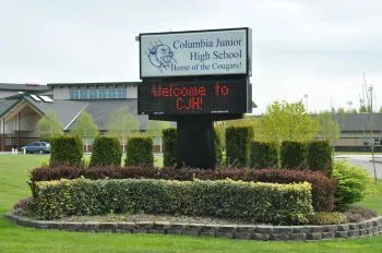 columbia junior high