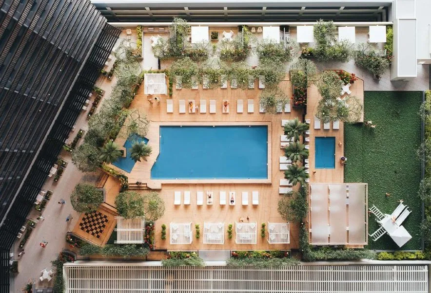 Ward Village Aalii - 8th Floor Amenity Deck