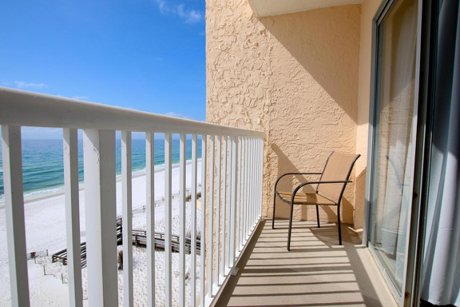 Balcony view from the Islander Resort