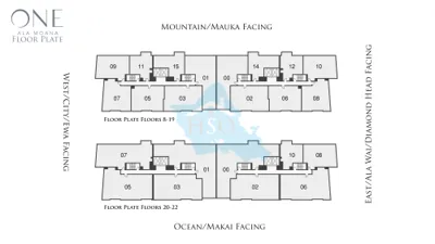 One Ala Moana Floor Plate