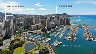 Yacht Harbor Towers Location