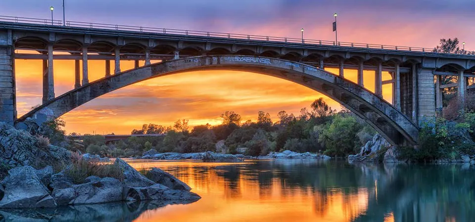rainbow bridge in folsom