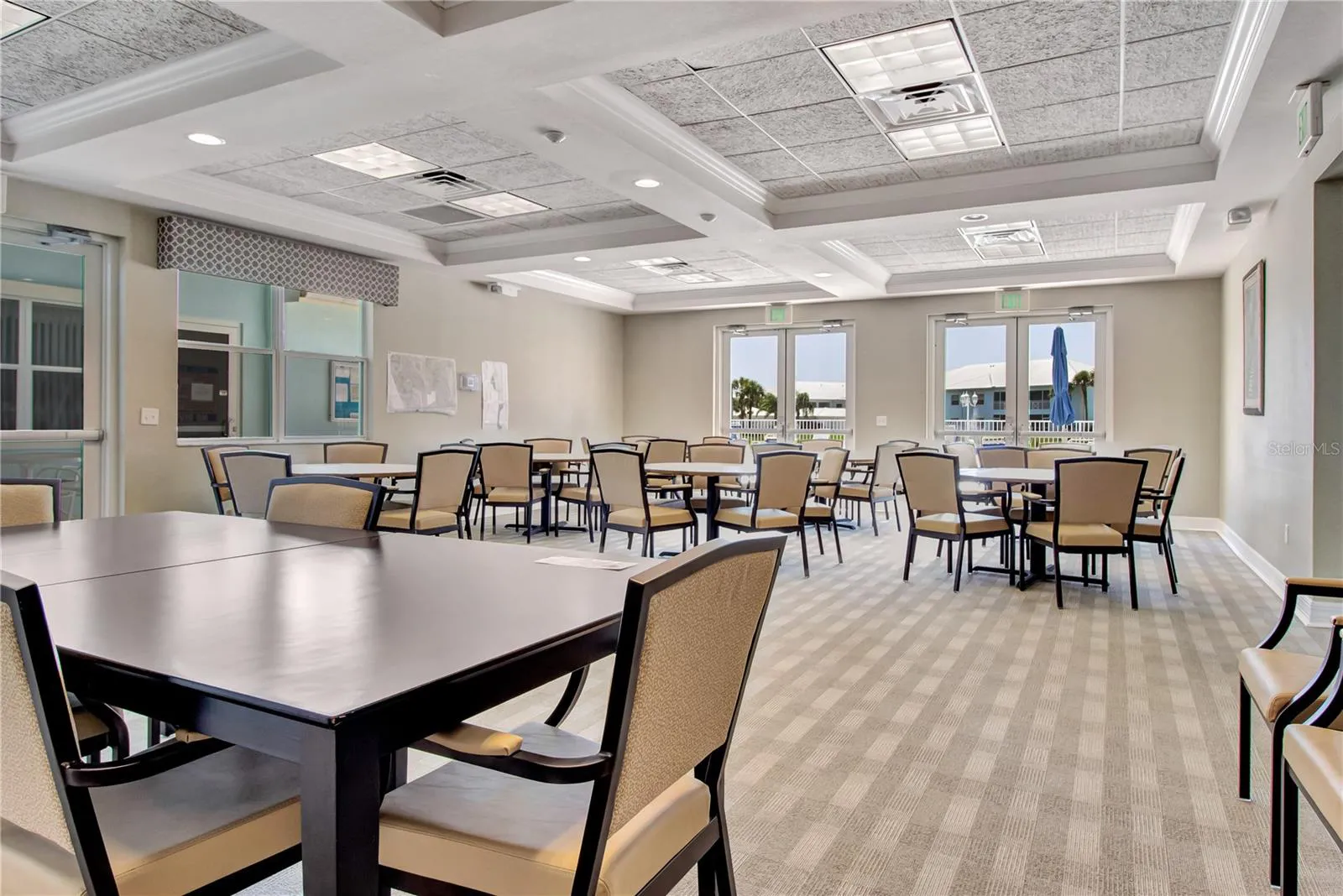 Community gathering room at The Colony at Sabal Trace North Port Florida