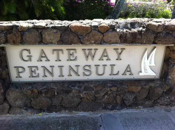 Gateway Peninsula Entry Sign