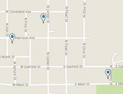 Zearing Homes for Sale Map Search Results