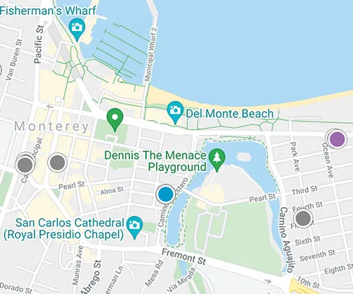 monterey peninsula mls map search