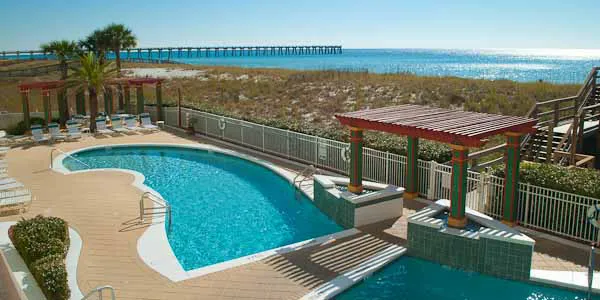 Pool at the Pearl of Navarre Beach