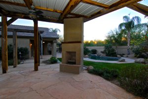 14594 W Jenan Dr Outdoor Fireplace