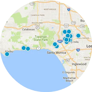 Interactive Map Search