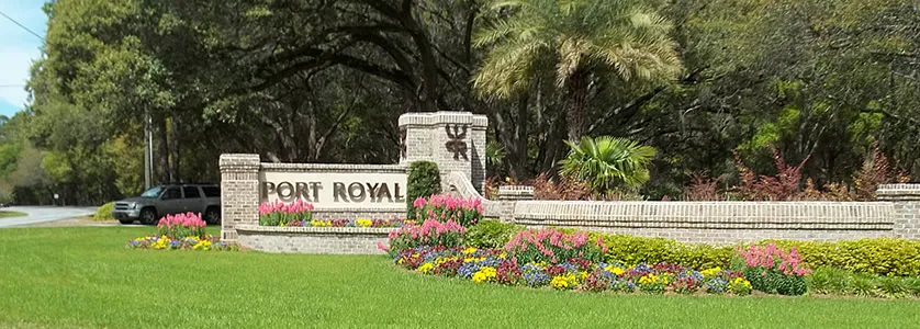 Port Royal real estate - entrance