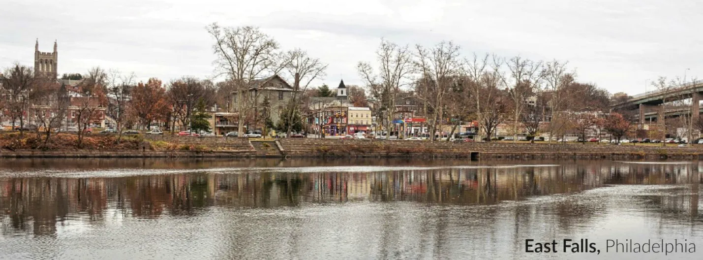 EAST FALLS, BEST PHILLY NEIGHBORHOODS
