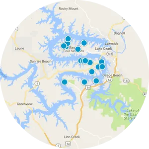 Interactive Map Search