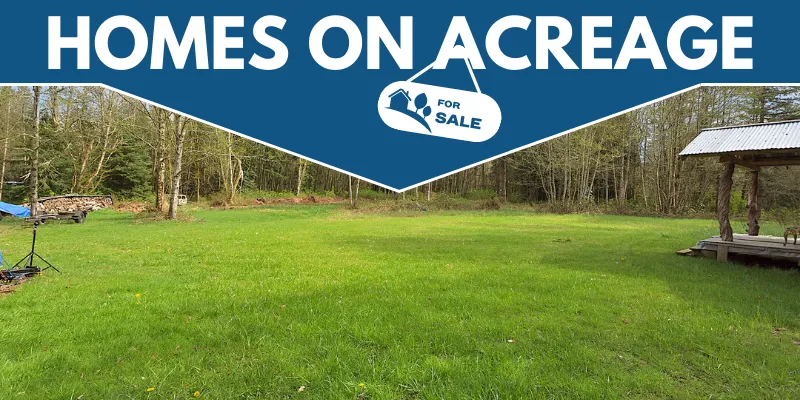 Homes on Acreage in Snohomish County for Sale!