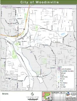 woodinville street map