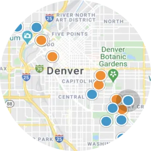 Interactive Map Search