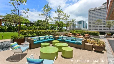 One Ala Moana Outdoor Lounge Area