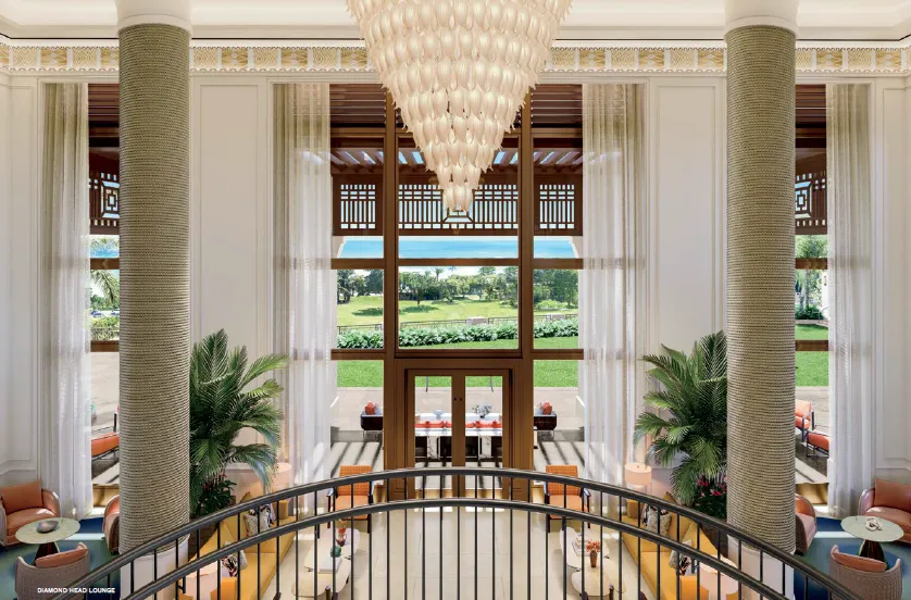 Ilima proposed Diamond Head lounge - architectural rendering