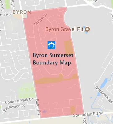 Byron Somerset Public School London Ontario Boundary Map