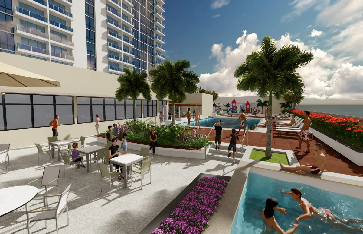 The Central Ala Moana - Amenity Deck