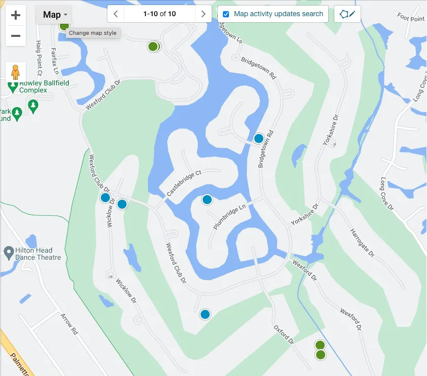 Wexford Real Estate Map