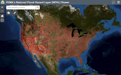 FEMA Interactive Flood Map - For St Louis and U.S.