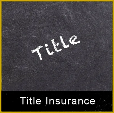 Title Insurance Blackboard