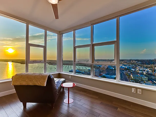 NW Views from Bayside condos Downtown SD