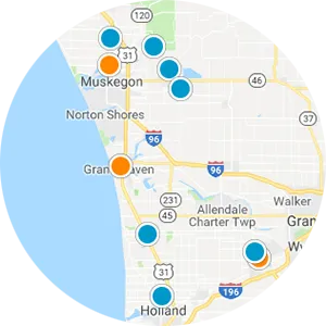 Hudsonville Real Estate Map Search
