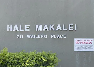 Hale Makalei Sign