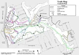carkeek park map