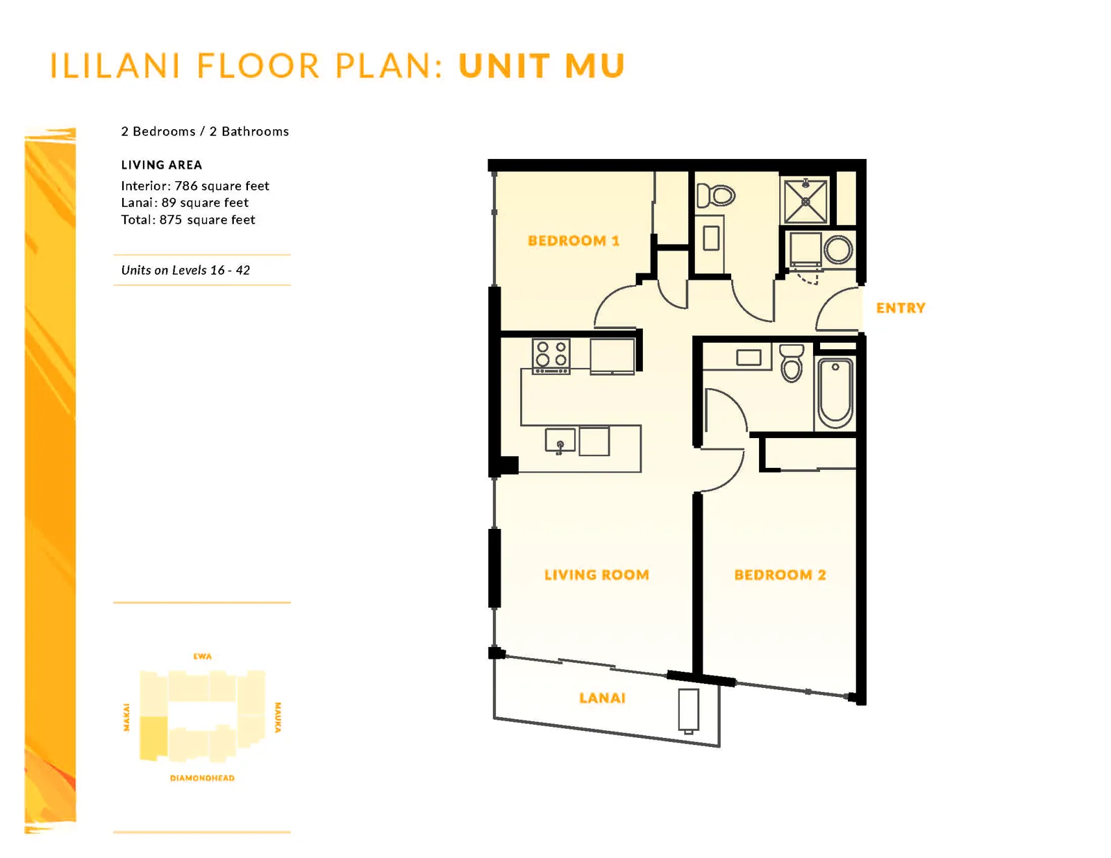 Ililani Floor Plan MU