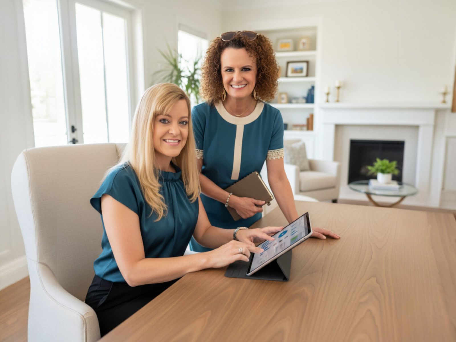 Angel Archey and Sandi Mitchell of The RealTeam Homes and Land