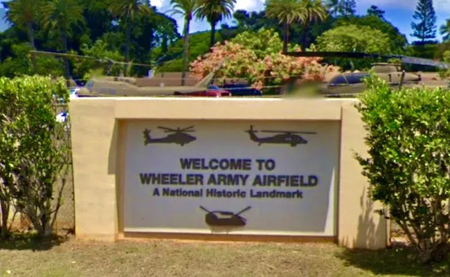 Wheeler Air Field Sign