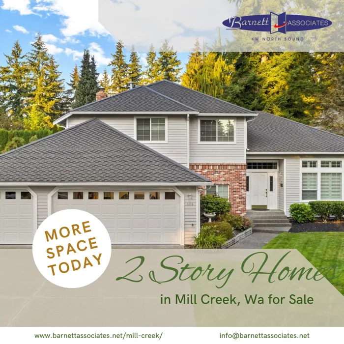 Explore 2 Story Homes in Mill Creek Wa for Sale