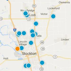 Interactive Map Search