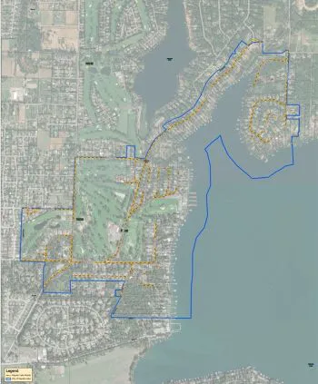 hayden lake city map