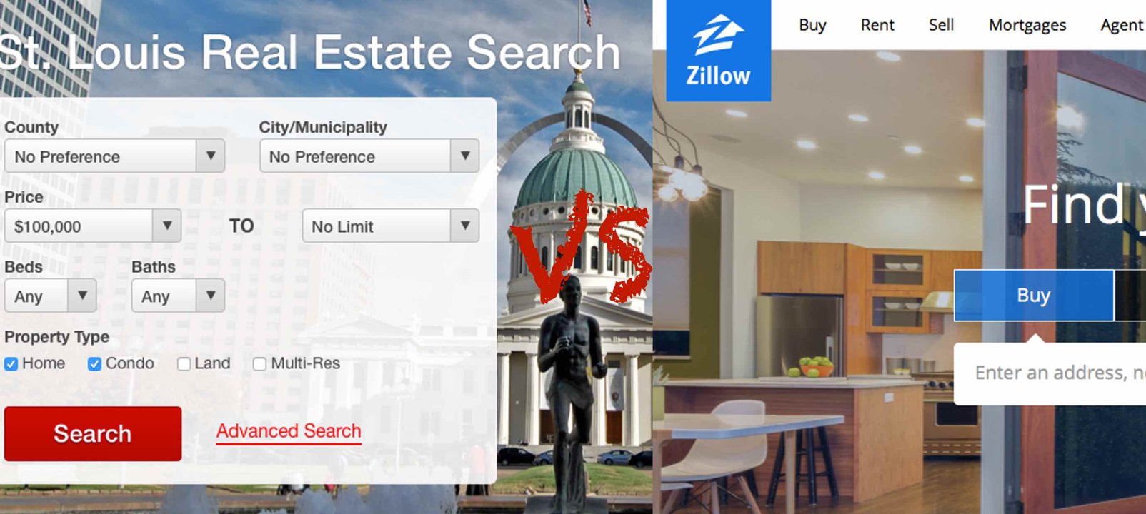 Why St Louis Real Estate Search is Better than zillow