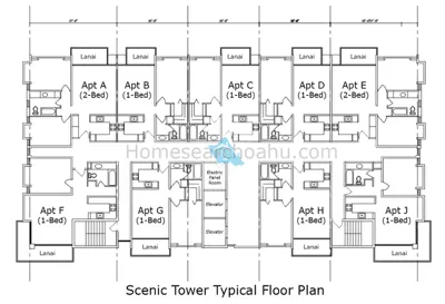 Scenic Towers Floor Plan