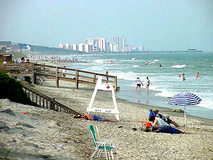 Garden City Beach Coastline