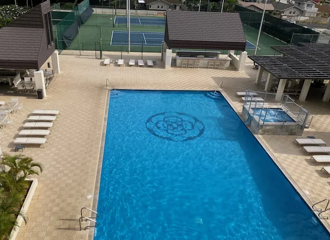 Esplanade Pool Hot Tub and Tennis Courts
